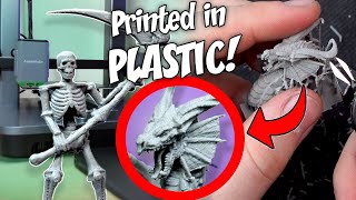 Printing Miniatures with Filament  can it compete with Resin [upl. by Bautista997]