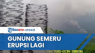 Gunung Semeru Erupsi Lagi Luncurkan Awan Panas Guguran 45 KM hingga Warga Diminta Waspada [upl. by Estelle]