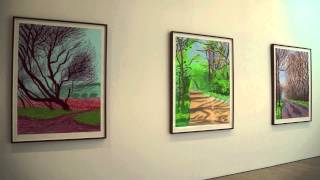 David Hockney The Arrival of Spring [upl. by Young]