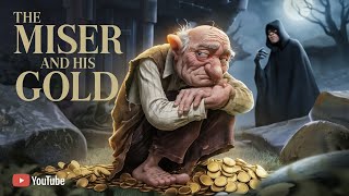 The Miser and His Gold trendingmoralstoriesviralvideoMiserStory GreedStory funforkidslearning [upl. by Onaicram]