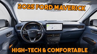 2025 Ford Maverick Interior Review [upl. by Maggs]