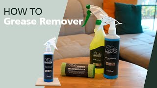 How to remove grease stains on your wooden surfaces with the Grease Remover  Rubio Monocoat [upl. by Singer]