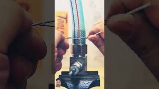 Make your own hose clamps with wire [upl. by Zola]