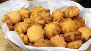 Chinese Egg Sponge Kuih Bahulu 烤小鸡蛋糕 [upl. by Chandless]