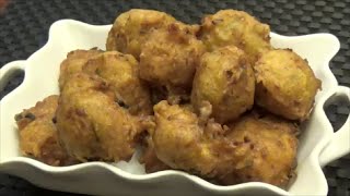 Trini Salt Fish Accra  Salted Cod Fritters  Episode 92 [upl. by Ssecnirp]