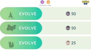 Evolution of rare pokemon from 12 km eggs Pokémon Go [upl. by O'Kelly]