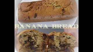 Recette facile et rapide  BANANA BREAD au Thermomix ou Mixeur [upl. by Leonerd]