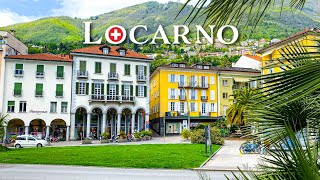 You wont believe that this is Switzerland 🇨🇭 Walking in Locarno Ticino [upl. by Elirpa]