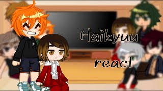 Haikyuu react  ships ⚠️  12  Xini ⭐️ [upl. by Akimrej]