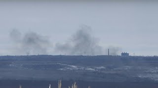 Explosions near Ukraines Avdiivka after capture by Moscow  AFP [upl. by Hollingsworth643]