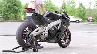 Best of Aprilia RSV4 V4 Engine Exhaust Sound Compilation [upl. by Shimberg]