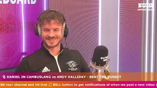 🎼 BTP  DANIEL IN CAMBUSLANG V ANDY HALLIDAY [upl. by Ynatterb]