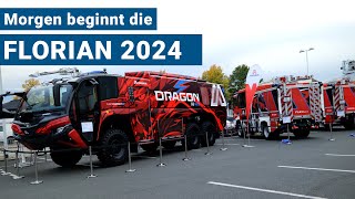 Morgen beginnt die FLORIAN 2024 in Dresden 🚒 [upl. by Oidgime47]