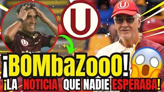 😱🚨¡DIOS MÌO ¡ÙLTIMO MINUTO ¡SORPRENDIÒ A TODOS LOS HINCHAS NOTICIA UNIVERSITARIO HOY [upl. by Chobot]