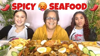 HOT AND SPICY SEAFOOD WITH MY GRANDDAUGHTER amp ITS CHULLORA Polytube [upl. by Lara]