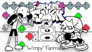 FNF Diary of a Wimpy Kid  quotWimpyquot Song FANMADE MOD WIP [upl. by Ylus]