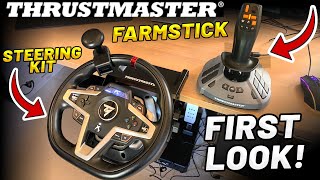 MAKE FS22 IMMERSIVE WITH TRUSTMASTER SIMTASK FARMSTICK STEERING KIT amp T248 Sponsored [upl. by Accebor]