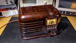 Electronic Restoration AdventureThe Belmont 636 Radio Receiver [upl. by Ahsilahk]