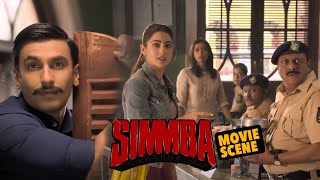 Ranveer Singh tries to impress Sara Ali Khan  Simmba  Movie Scene [upl. by Sayer]