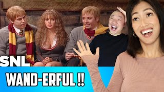 SNL  Harry Potter Hermione Growth Spurt Sketch Reaction  Saturday Night Live Gone Naughty [upl. by Amabel648]