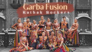 GARBA Fusion  Dholida X Jhume Re Gori X Chogada  Kathak Rockers  Kumar Sharma  Indian Dance [upl. by Llertnad]