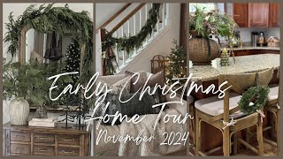 Early Christmas Home Tour  November 2024 [upl. by Marrin]