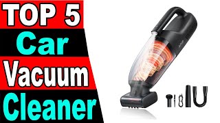 TOP 5 Best Car Vacuum Cleaner Review 2024 [upl. by Enelhtak784]