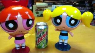 PowerPuff Girls Rare Robotic Dolls Toy Review by Mike Mozart of TheToyChannel [upl. by Limann]