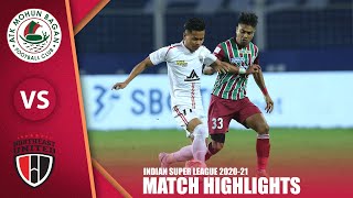 ISL 202021 Highlights M46 ATK Mohun Bagan Vs NorthEast United FC [upl. by Lauer]