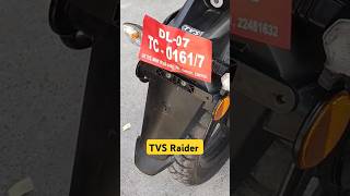 Finally ready to ride TVS Raider 125cc l latest bikes in india 2024 bike raider shorts [upl. by Hayne]