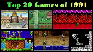 Top 20 Games of 1991 [upl. by Nhar]