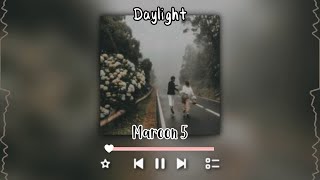 daylightmaroon 5 sped up  reverb [upl. by Connett76]