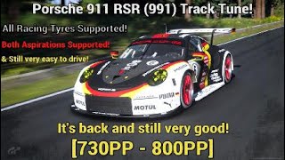 730PP800PP Porsche 911 RSR 991 Track Tune Allround 100 Physics [upl. by Gayleen]