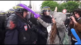 Quand les policiers et manifestants nous font rire [upl. by Oderfla]