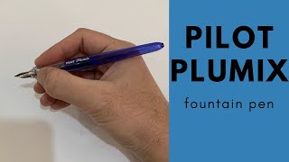 Pilot Plumix Fountain Pen Review [upl. by Hsetim]