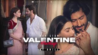 Valentine Mashup 2024  Nonstop  Jukebox  Amtee  Love Mashup [upl. by Nauqat]