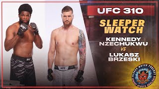 UFC 310 Sleeper  Kennedy Nzechukwu vs Lukasz Brzeski  UFC 310 BETTING [upl. by Nadine]