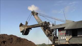 Steam Shovel In The Sandbox At Rollag [upl. by Schlenger454]