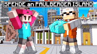 ich BESCHENKE iCrimax amp Paulberger island auf Youtuber Insel 3 [upl. by Ardnohs657]