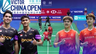 FikriMarthin INA VS LiangWang CHN  Round Of 16 Badminton China Open 2024 [upl. by Bogart]