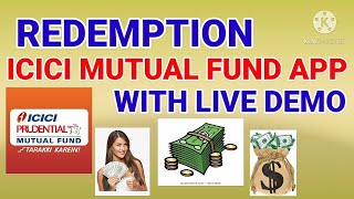 RedeemRedemption in ICICI mutual fund with live demoWithdrawalICICI mutual fund with live demo [upl. by Reffinnej821]