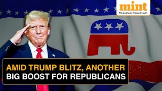 US Election Result 2024 Amid Trump Blitz Republicans Win Majority In Senate Too  What This Means [upl. by Ylla]