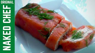 Smoked SALMON TERRINE  How to make Perfect Christmas recipe [upl. by Yrailih458]