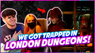 WE HAD TO ESCAPE LONDON DUNGEONS [upl. by Gotcher]