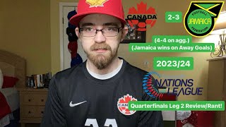 RSR5 Canada 23 Jamaica 202324 CONCACAF Nations League Quarterfinals Leg 2 ReviewRant [upl. by Milinda819]