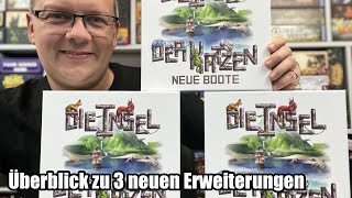 Die Insel der Katzen Skellig Games  3 neue Erweiterungen im Überblick [upl. by Clements130]