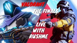 VALORANT LIVE STREAM INDIA  THE FINALS LATER valorant live valorantindia thefinals oncehuman [upl. by Hola986]