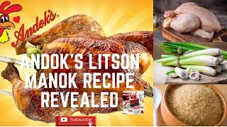 Andok’s Litson Manok Secret Recipe Revealed ll Chef Joel’s Creations [upl. by Haydon]