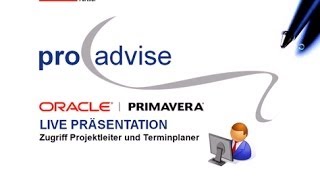 Oracle Primavera P6EPPM  Terminplanung [upl. by Yatnohs]