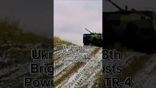 Ukrainian 58th Brigade Boosts Power with BTR4 Armored Vehicles [upl. by Eceinhoj]